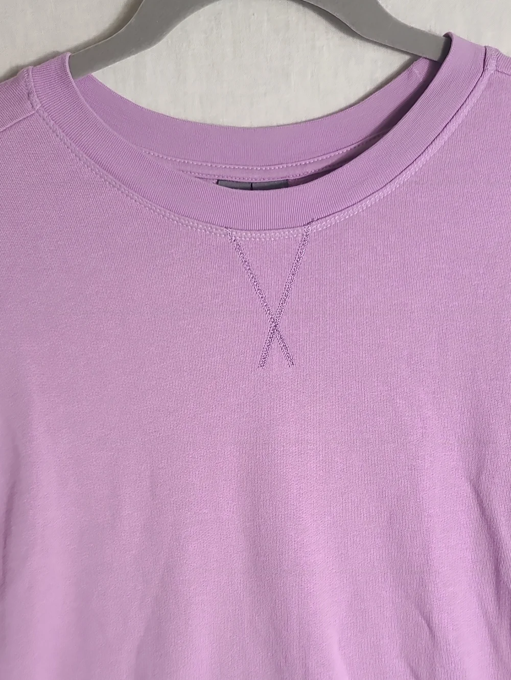 Sweaty Betty Lilac After Class Sweathirt With Side Split Hem Size XS